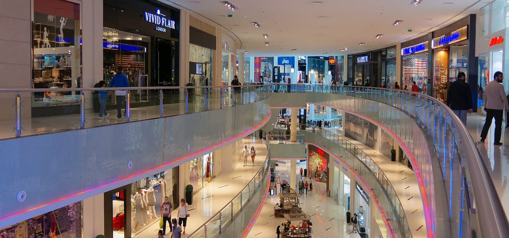 shopping centre - retail plumbing concept