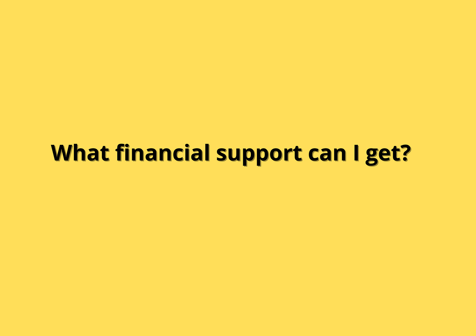 Financial Support - Covid